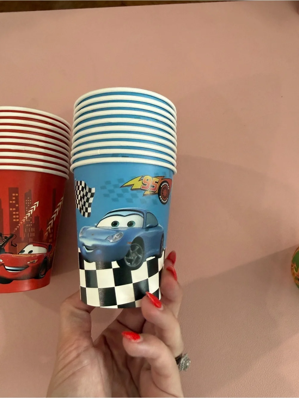 NEW Disney Pixar Cars Birthday Party Tableware Supplies Bundle 120 pieces total